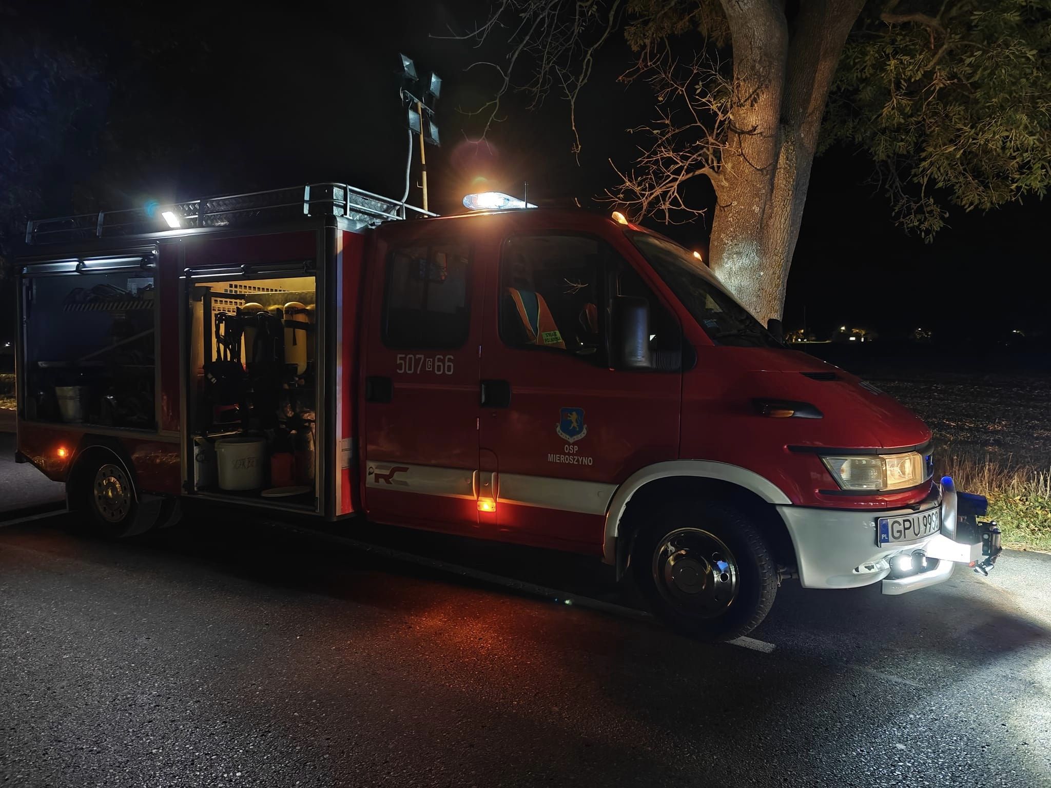 Fot. Ochotnicza Straż Pożarna w Mieroszynie 